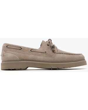 Brunello Cucinelli Sail Penny Loafers - White