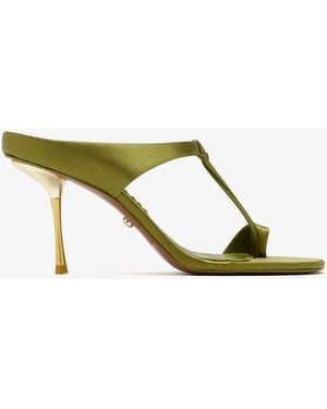 Cult Gaia Sophie Sandals - Green