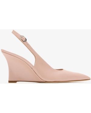 Stuart Weitzman Vinnie 85 Wedge Pumps - Pink