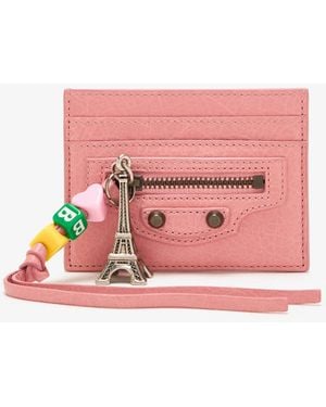 Balenciaga Le City Card Holder - Pink