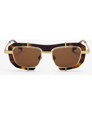 JW Anderson Geometric Sunglasses - White