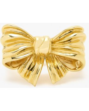 Dolce & Gabbana Double Bow Ring - Metallic