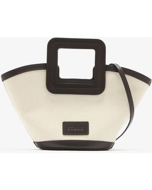 STAUD Shirley Mini Bucket Bag - White