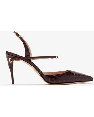 Jennifer Chamandi Vittorio 85 Pumps - White