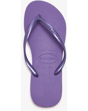 Havaianas Slim Flip Flops - Purple