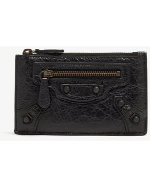Balenciaga Le City Long Coin And Card Holder - Black