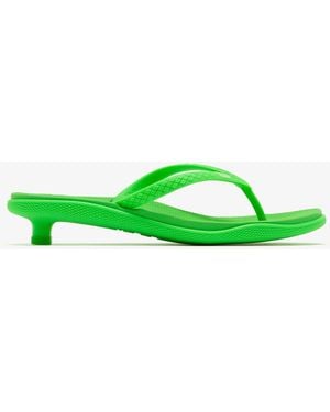 Bloumme Rise Thong Sandals - Green
