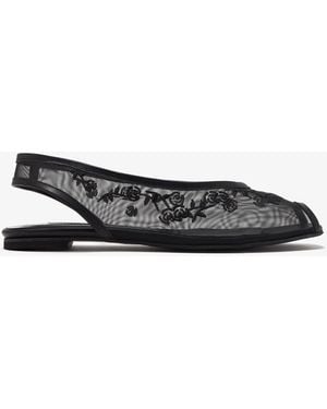 THUNA Mayan Slingback Sandals - White