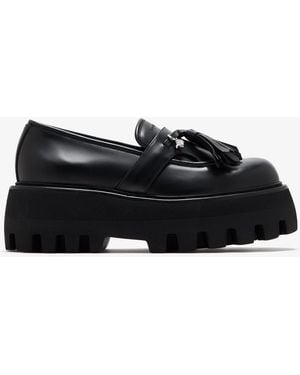 McQueen Sofa Loafers - Black
