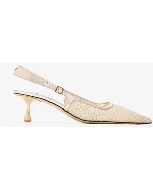 Jimmy Choo Amel 50 Pumps - White