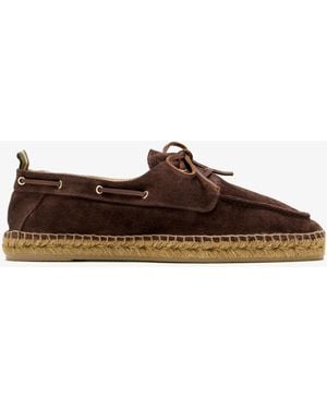 Castañer Nemo Boat Shoes - Brown