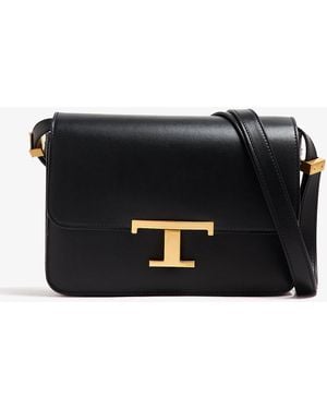Tod's T Timeless Mini Crossbody Bag - Black