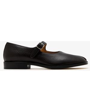 Maison Margiela Tabi Mary Jane Flats - White