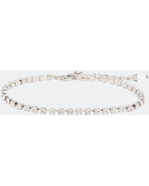 Jimmy Choo Saeda Anklet - White