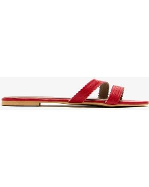 RAMLA Henna Sandals - White