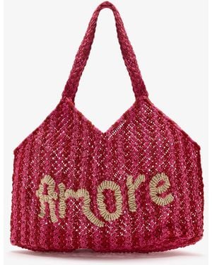 The Jacksons Dora Amore Tote Bag - Red