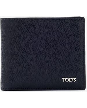 Tod's Leather Wallet - Blue