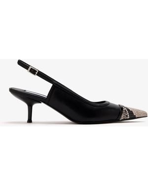 The Lline Gabriella Slingback Pumps - Black