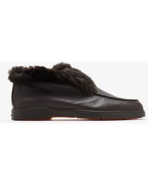 Santoni Hadeel Boots - Black