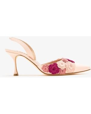 Manolo Blahnik Svemutasli 70 Pumps - Pink
