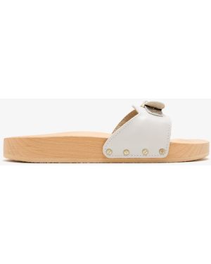 Scholl Pescura Flat Sandals - White