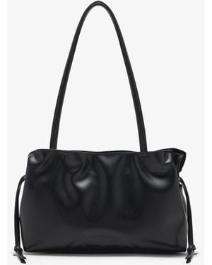 Tory Burch Ella Small Drawstring Tote - Black