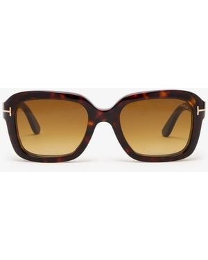 Tom Ford Natalia Sunglasses - Brown