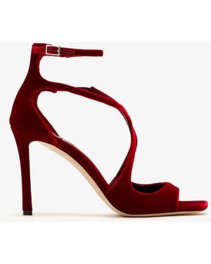 Jimmy Choo Azia 95 Sandals - Red
