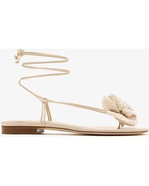 シューズ・サンダルその他 MAGDA BUTRYM Woman Flat sandals White 517523 CREAM MAGDA BUTRYM: Flat shoes woman - White | Magda Butrym flat