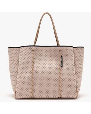 STATE OF ESCAPE Flying Solo Tote Bag - Natural
