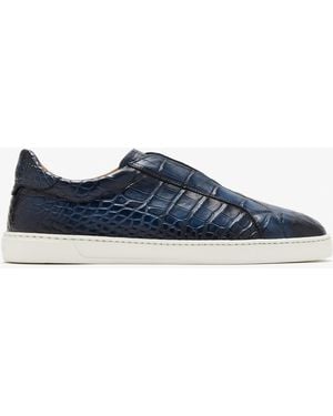 Magnanni Slip-On Sneakers - Blue