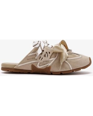 Naked Wolfe Admire Sneaker Mules - White