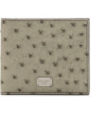 Dolce & Gabbana Bifold Wallet - Natural
