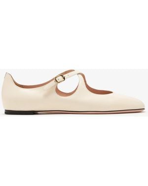 Bally Beliska Ballerinas - White