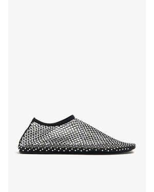 Christopher Esber Minette Flat Ballerinas - Gray