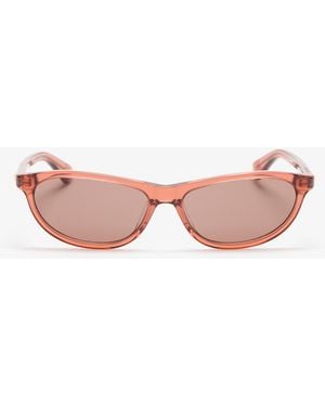 Bottega Veneta Classic Rectangular Sunglasses - Pink