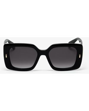 Dior Initials S2I Square Sunglasses - Black