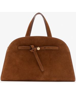 Tory Burch Romy Bauletto Bag - Brown
