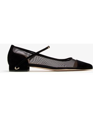 Jennifer Chamandi Lorenzo Ballerinas - White