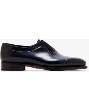 Santoni Zephir Oxford Shoes - Blue
