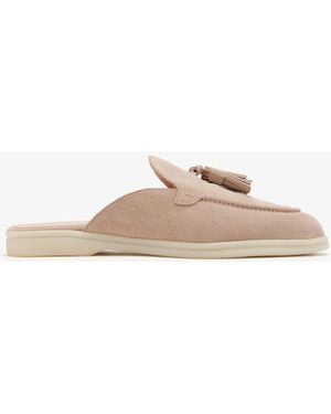 The Lline Racille Slippers - White