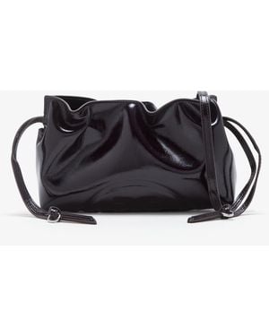 Tory Burch Ella Drawstring Pouch Bag - Black