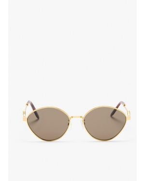 Fendi Ff Diamonds Sunglasses - Natural