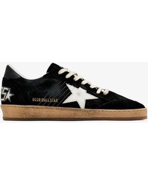 Golden Goose Ball Star Sneakers - Black