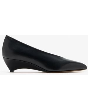 Jil Sander Arc Pumps - Black