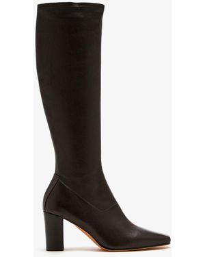 Jude Memo Knee Boots - Black