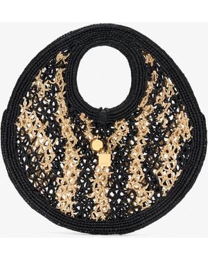 Jacquemus Le Petit Rond Spiaggia Bag - Black