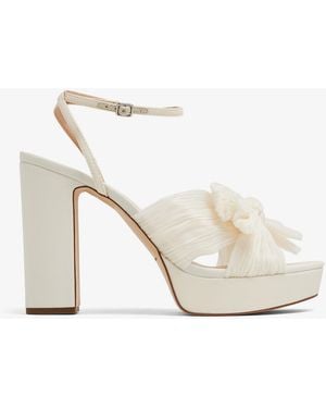 Loeffler Randall Natalia Platform Sandals - Natural