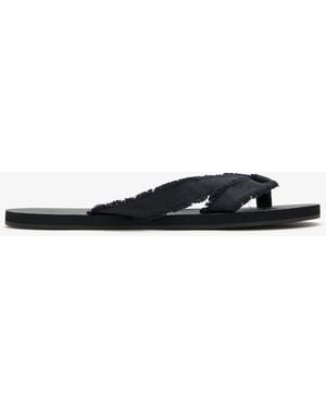Christopher Esber Freya Silk Flip Flops - White