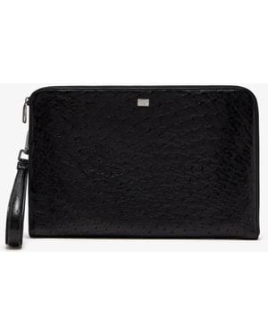【送料&関税込】Dolce & Gabbana Leather Pouch DOLCE & GABBANA Dolce & Gabbana Leather Pouch Bag - Clothing